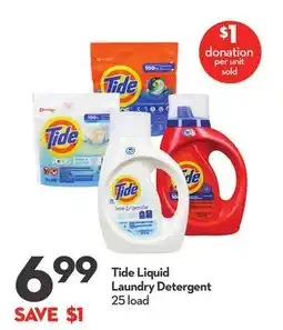 Longo's Tide Liquid Laundry Detergent offer