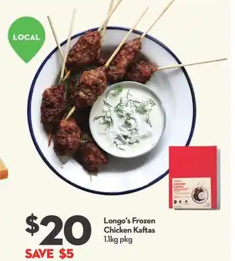 Longo's Longo's Frozen Chicken Kaftas offer
