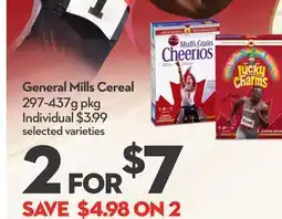 Longo's General Mills Cereal offer