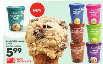 Longo's Longo's Ice Cream offer