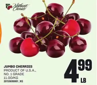 Loblaws JUMBO CHERRIES offer
