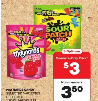 Loblaws MAYNARDS CANDY, 308-315 G offer
