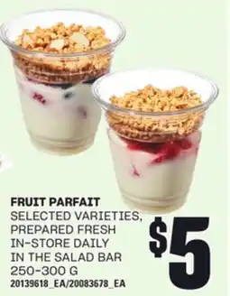 Loblaws FRUIT PARFAIT, 250-300 G offer