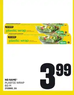 Loblaws NO NAME PLASTIC WRAP, 60 M offer