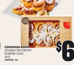 Loblaws CINNAMON BUNS, 10'S offer