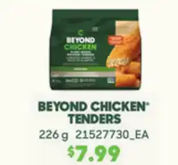 Loblaws BEYOND CHICKEN TENDERS, 226 G offer