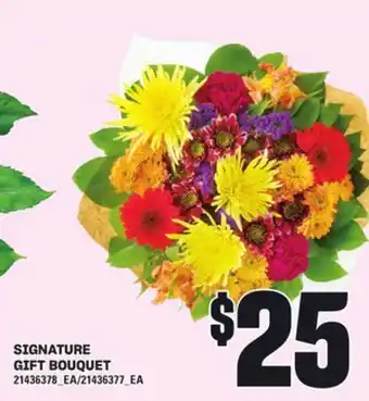 Loblaws SIGNATURE GIFT BOUQUET offer