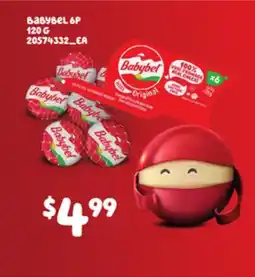 Loblaws BABYBEL 6P, 120 G offer