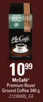 Loblaws MCCAFÉ PREMIUM ROAST GROUND COFFEE, 340 G offer