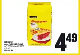 Loblaws NO NAME ALL-PURPOSE FLOUR, 2.5 KG offer
