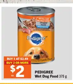 Foodland PEDIGREE Wet Dog Food 375 g offer
