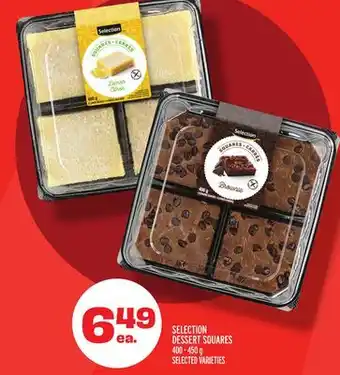 Metro SELECTION DESSERT SQUARES offer