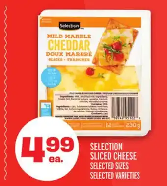 Metro SELECTION SLICED CHEESE offer