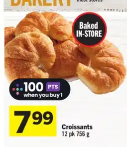 Foodland Croissants offer