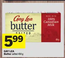 Foodland GAY LEA Butter salted 454 g offer