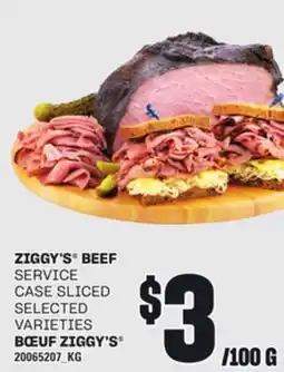 Independent Grocer ZIGGY'S BEEF offer