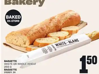 Independent Grocer BAGUETTE offer