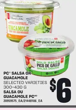Independent Grocer PC SALSA OR GUACAMOLE, 300-430 G offer