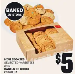 Independent Grocer MINI COOKIES, 24'S offer