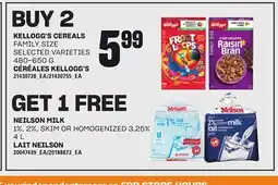 Independent Grocer KELLOGG'S CEREALS, 480-650 G offer