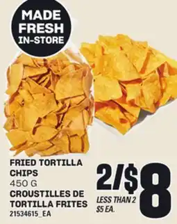 Independent Grocer FRIED TORTILLA CHIPS, 450 G offer