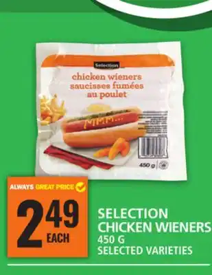 Food Basics SELECTION CHICKEN WIENERS offer