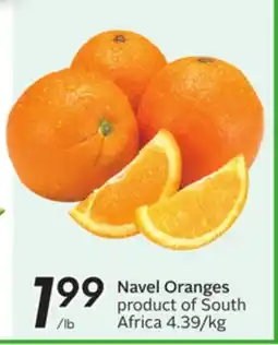 Sobeys Navel Oranges offer