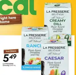 Sobeys LA PRESSERIE Dressing offer