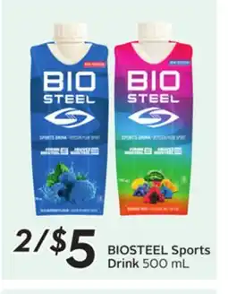 Sobeys BIOSTEEL Sports Drink offer