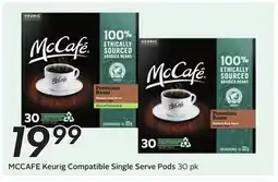Sobeys MCCAFE Keurig Compatible Single Serve Pods offer