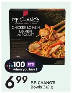 Sobeys P. F. CHANG'S Bowls offer