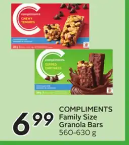 Sobeys COMPLIMENTS Family Size Granola Bars offer