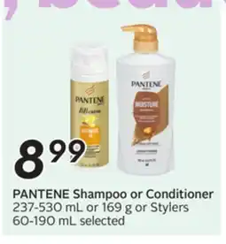 Sobeys PANTENE Shampoo or Conditioner offer