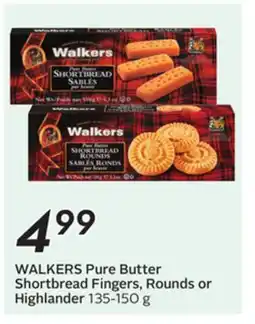 Sobeys WALKERS Pure Butter Shortbread offer