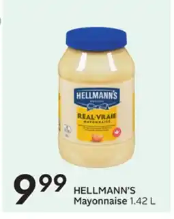 Sobeys HELLMANN'S Mayonnaise offer