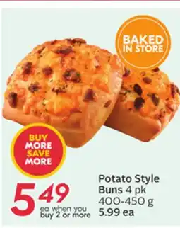 Sobeys Potato Style Buns offer