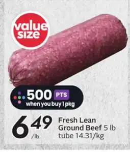 Sobeys Fresh Lean Ground Beef offer