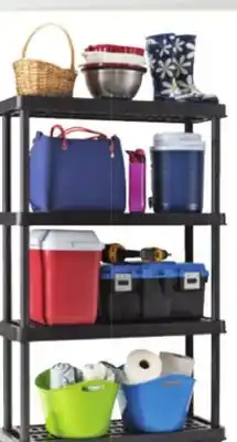Canadian Tire TuffStore 4-Shelf Resin Rack offer