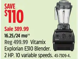 Canadian Tire Vitamix Explorian E310 Blender offer