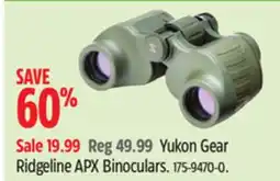 Canadian Tire Yukon Gear Ridgeline APX Binoculars offer