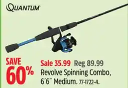 Canadian Tire Quantum Revolve Spinning Combo, 6'6 Medium offer