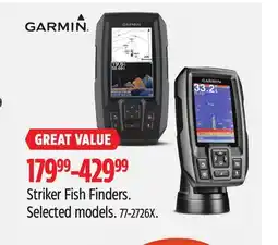 Canadian Tire Garmin Striker Fish Finders offer