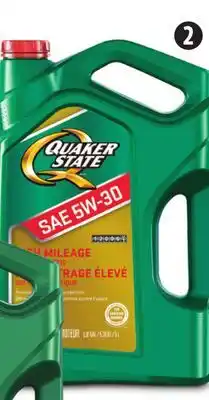 Canadian Tire Quaker State High Mileage Full Synthetic Motor Oil offer