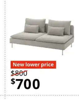 IKEA SÖDERHAMN Sofa section, Viarp beige/brown offer