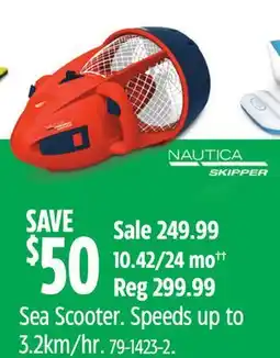 Canadian Tire Nautica Sea Scooter offer