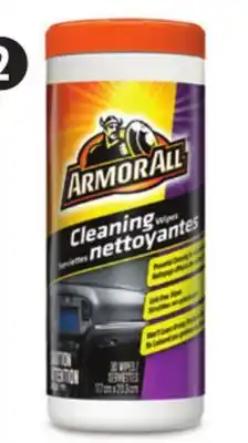 Canadian Tire Armor All Car Cleaning Wipes, 30-Pk offer