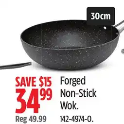 Canadian Tire Heritage Forged Non-Stick Wok offer