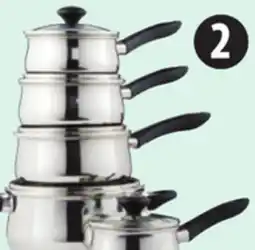 Canadian Tire Lagostina Ticino 10-Pc Stainless-Steel Cookset offer