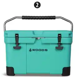 Canadian Tire Woods Arctic Roto-Moulded Series Coolers offer