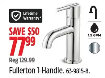 Canadian Tire Pfister Fullerton 1-Handle offer